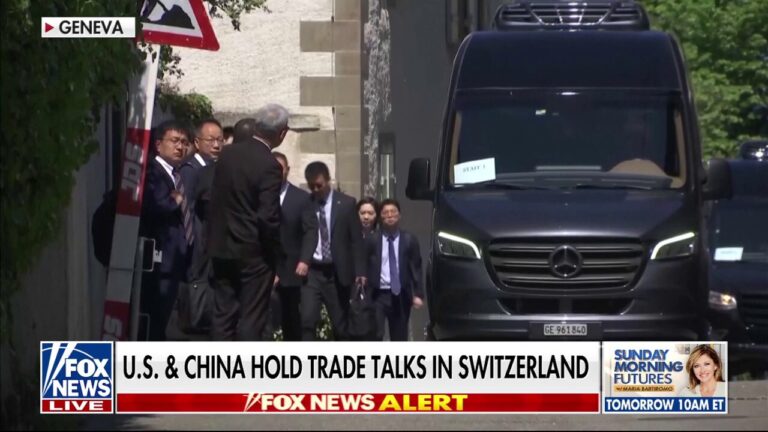 'Level playing field': US, China meet in Switzerland for tariff talks