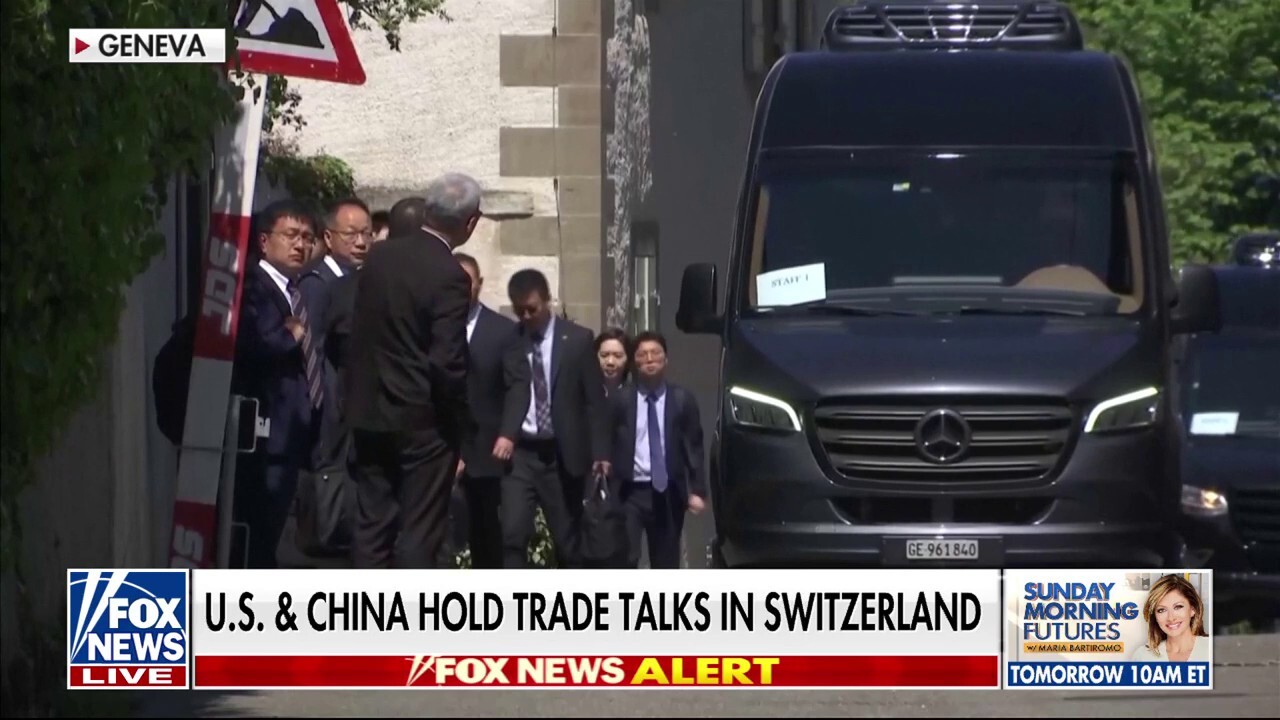 'Level playing field': US, China meet in Switzerland for tariff talks