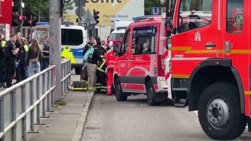 Railway station stabbing attack