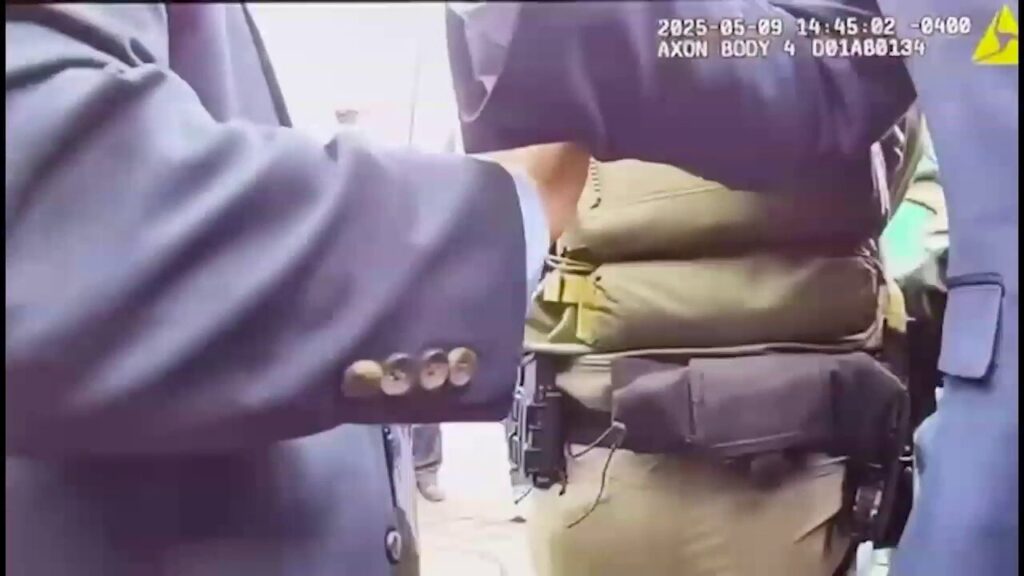Body camera footage shows things getting physical during chaotic scene at Delaney Hall Detention Center