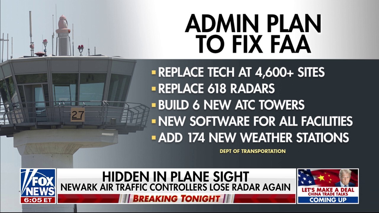 Latest Newark airport outage sparks new questions about nationwide air traffic control safety