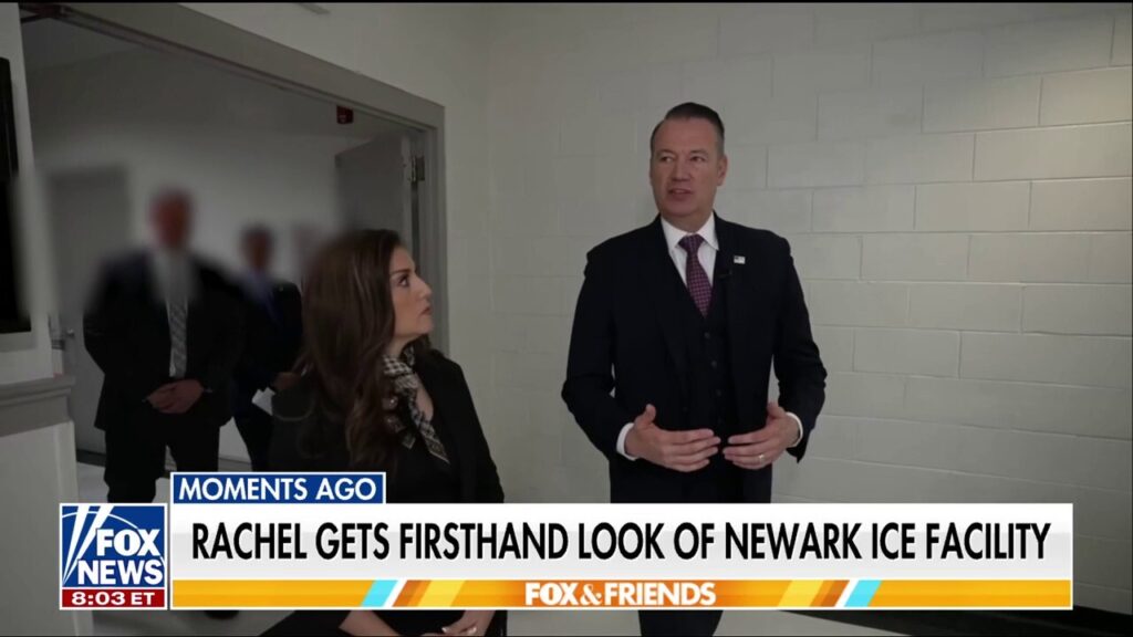 Rachel Campos-Duffy gets inside look at Newark ICE facility