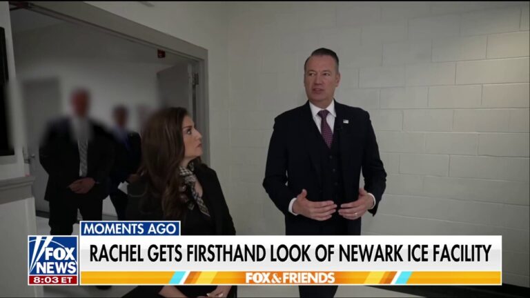Rachel Campos-Duffy gets inside look at Newark ICE facility