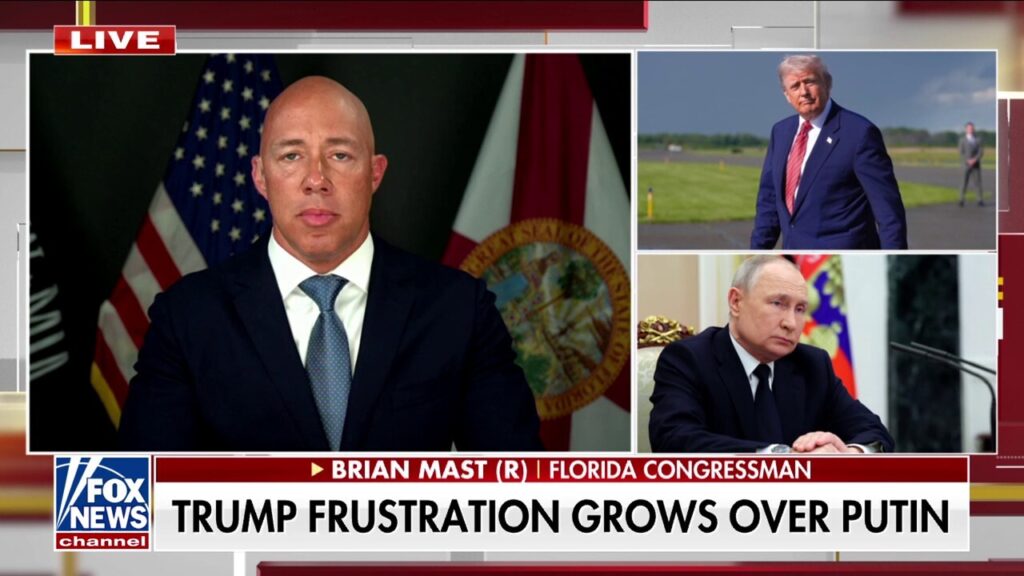 Trump has to acknowledge Putin as the ‘war criminal’ that he is, GOP lawmaker argues