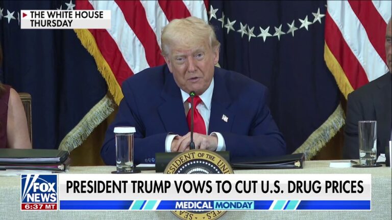 Trump vows to bring down prescription drug costs 'massively'