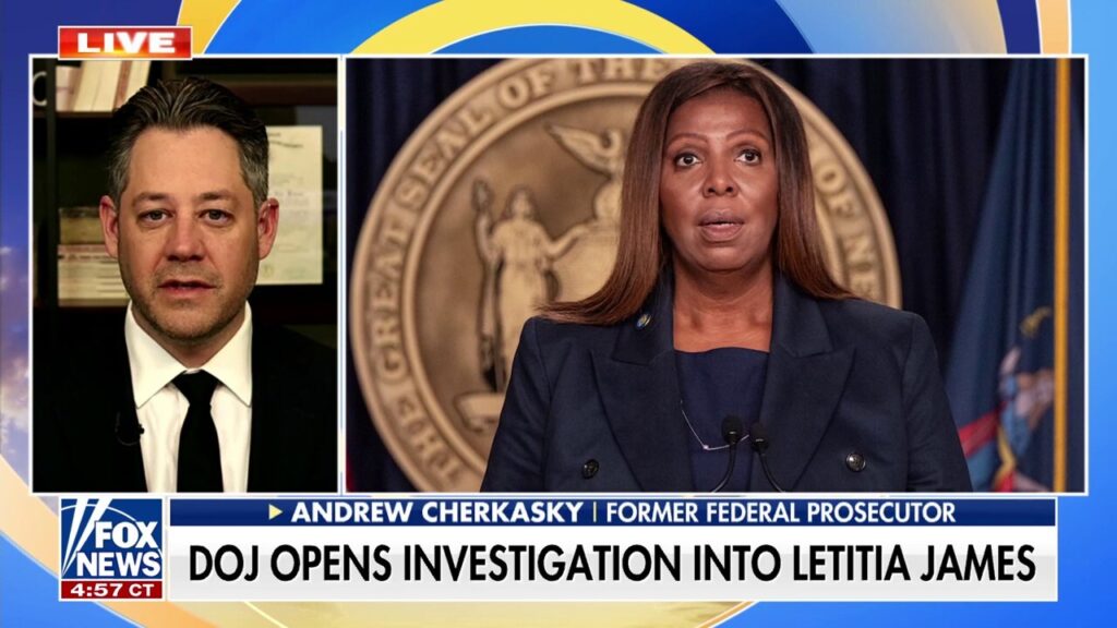 NY AG Letitia James defiant amid DOJ criminal probe: 'Rule of law is on our side'