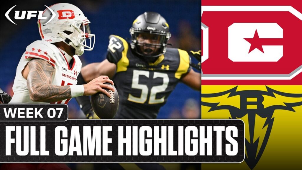 DC Defenders vs. San Antonio Brahmas Highlights | United Football League
