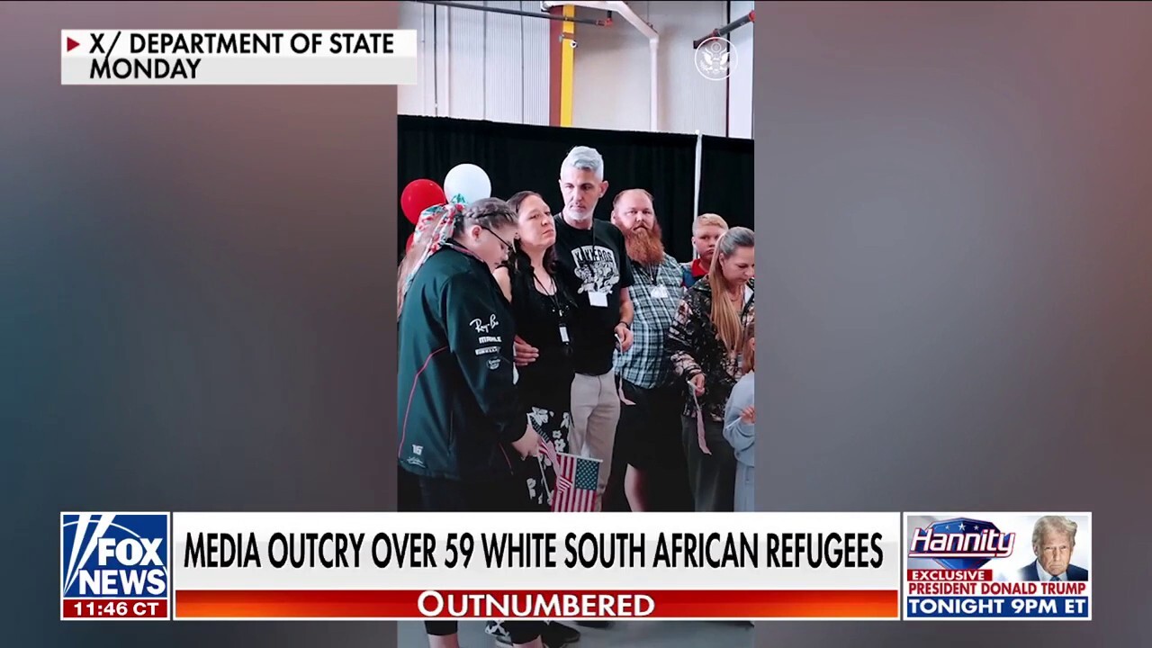Arrival of 59 South African refugees to US prompts media meltdown