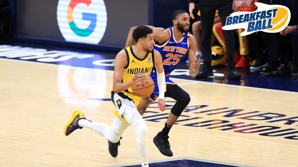 Knicks beat Pacers 106-100 in Game 3, Did Indiana choke? | Breakfast Ball