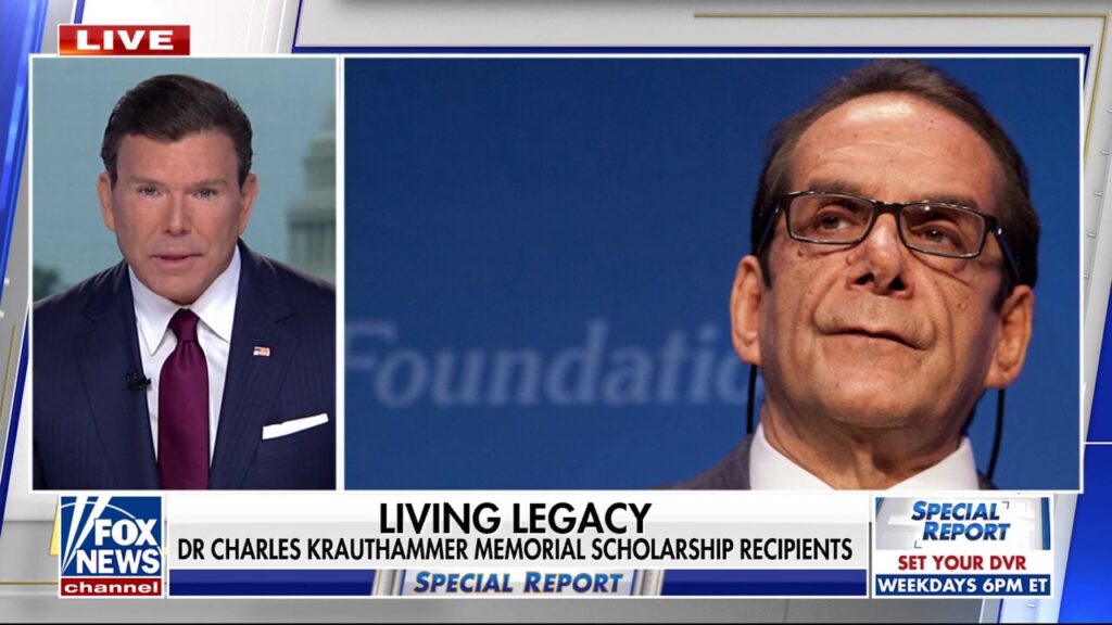 2025 winners of Dr. Charles Krauthammer Memorial Scholarship announced