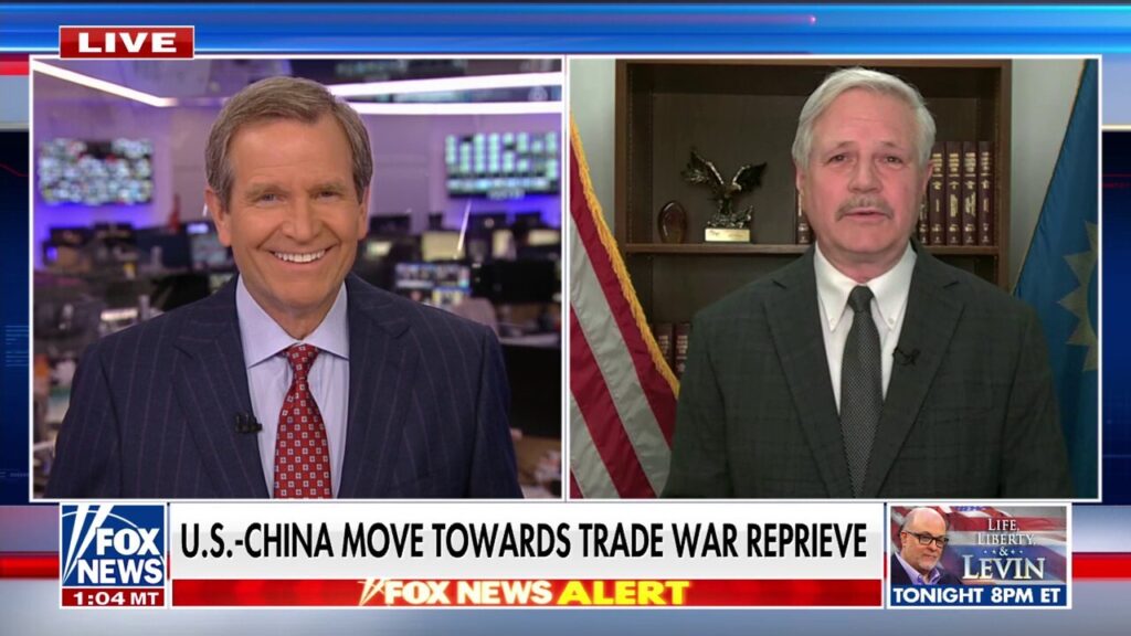 How are tariffs putting pressure on China's economy?