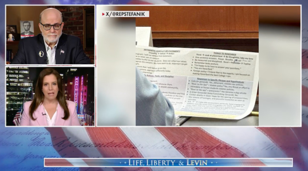 University presidents are relying on 'embarrassing' talking points about antisemitism, says Rep. Elise Stefanik
