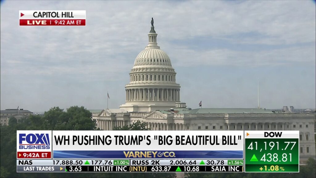 White House pushes Trump's 'big, beautiful bill'