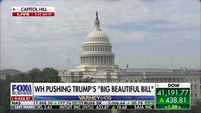 White House pushes Trump's 'big, beautiful bill'