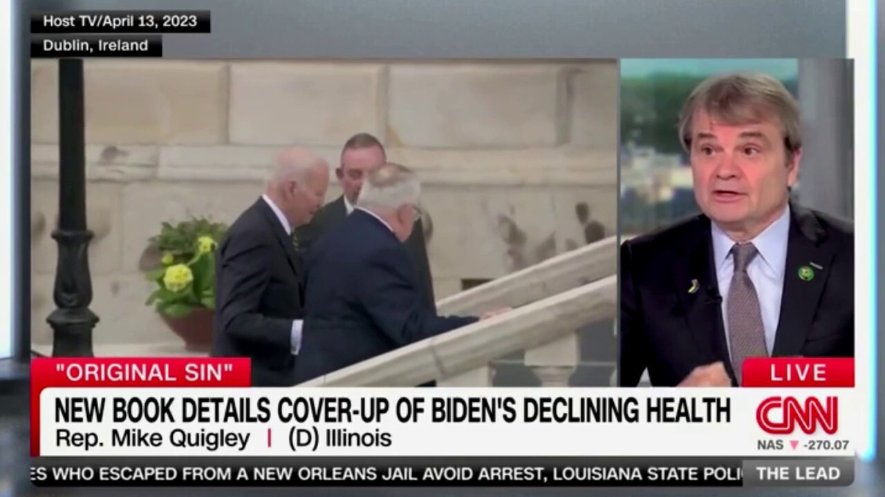 Dem rep says Ireland trip with Biden 'reminded me of my father who was suffering from Parkinson’s’