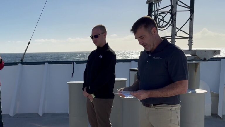 Researchers surveying WWI-era submarine honor 19 sailors lost in wreck ahead of Memorial Day