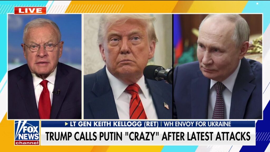 Trump is the 'only guy' who can negotiate Russia, Ukraine peace deal, says Lt. Gen. Kellogg