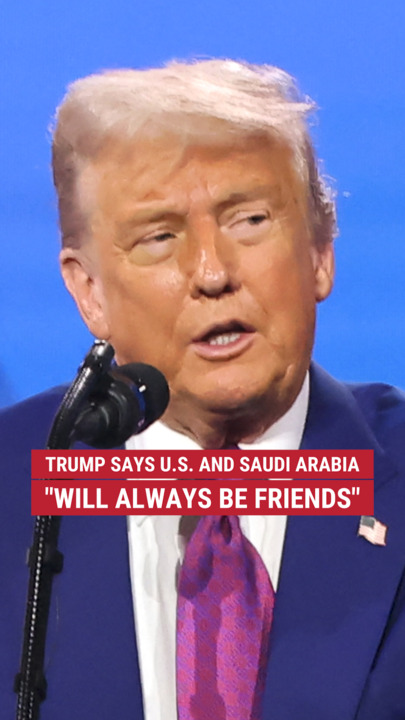Trump says U.S. and Saudi Arabia "will always be friends"