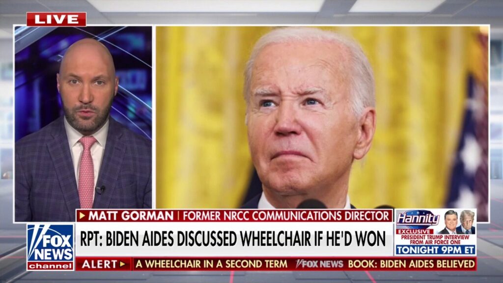 Biden aides reportedly discussed using a wheelchair if he won 2024 election