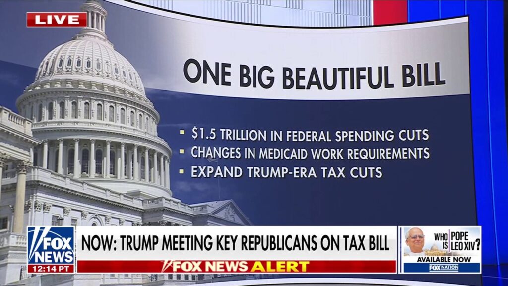 President Trump meets with Republicans on tax bill