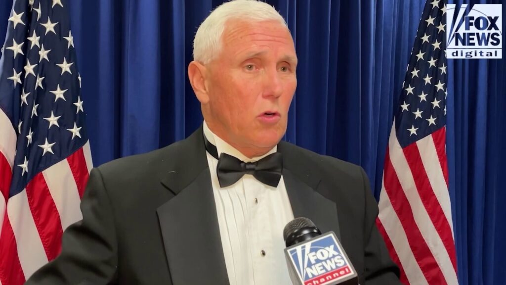 Former Vice President Mike Pence urges President Trump and congressional Republicans not to raise taxes on wealthy Americans