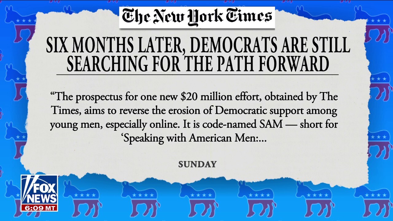 Democrats investing $20 million to win back male voters