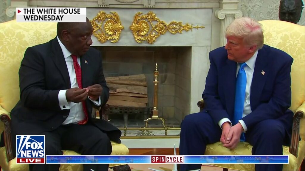 Democratic strategist calls South Africa's 'white genocide' a 'blatant lie'