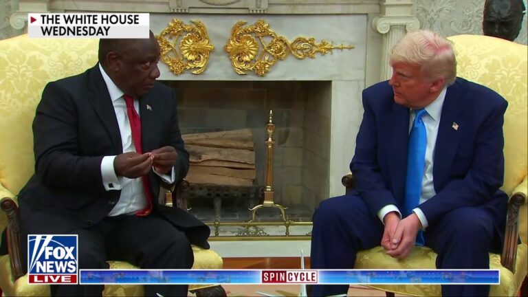 Democratic strategist calls South Africa's 'white genocide' a 'blatant lie'