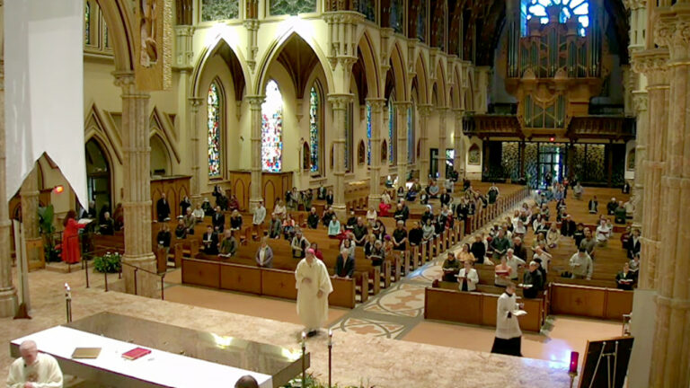WATCH LIVE: Holy Name Cathedral hosts a Mass after the election of Pope Leo XIV