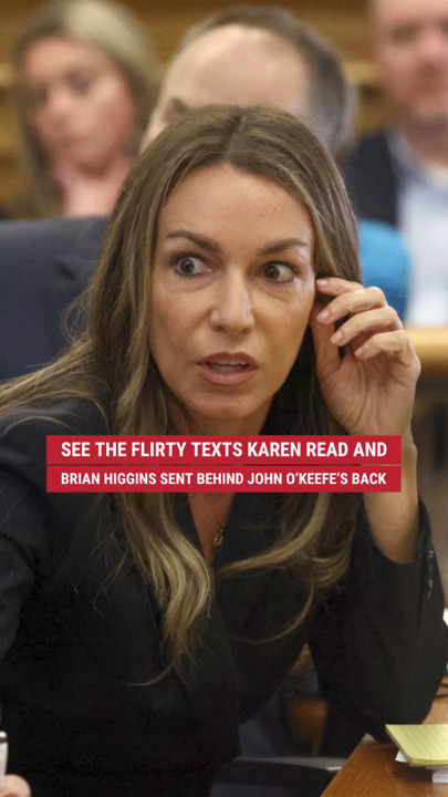 See Karen Read's flirty texts with Brian Higgins sent behind John O’Keefe’s back