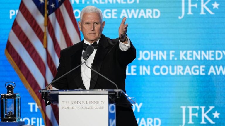 Trump's first vice president urges his old boss against raising taxes on wealthy Americans