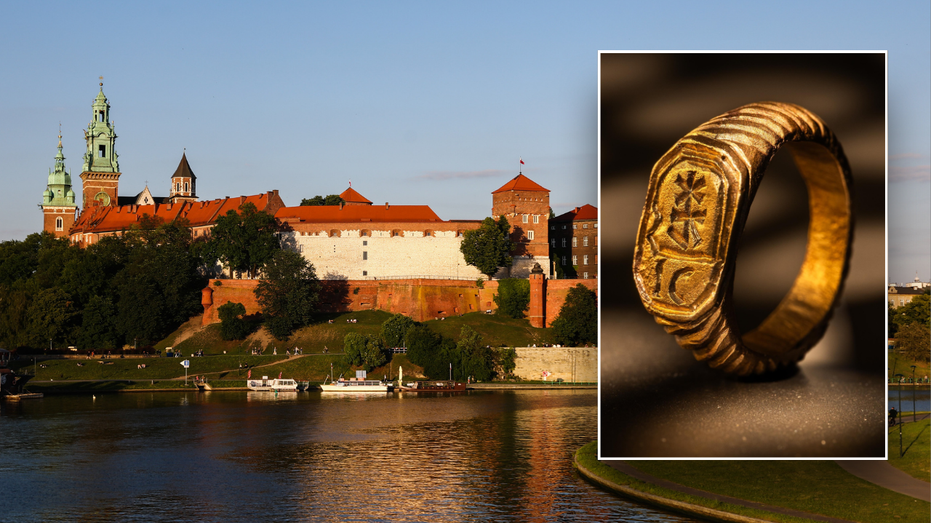 Stunning medieval ring found below rubble at 'historically important' tourist site