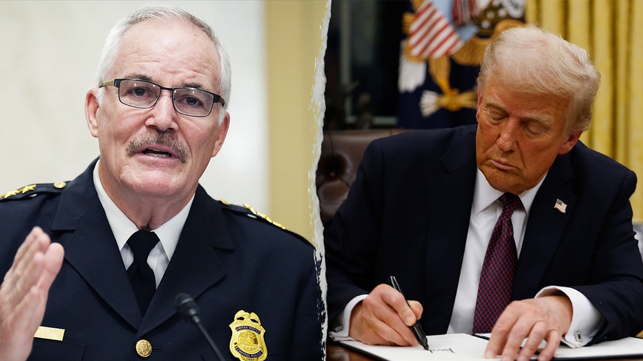 Outgoing US Capitol Police chief criticizes Trump pardons for Jan. 6 defendants