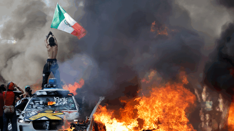 Liberal media downplays LA riots, dismiss violence as isolated while touting 'peaceful' anti-ICE protests