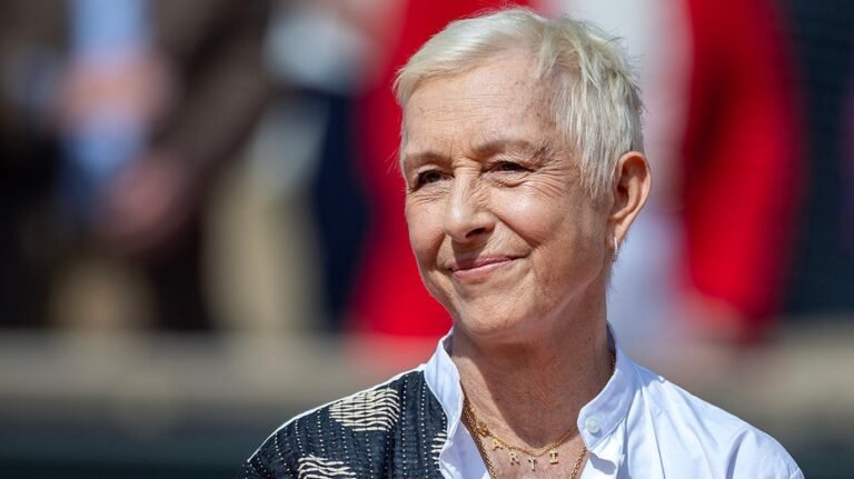 Tennis legend Martina Navratilova puts politics aside in fight for fairness in women's sports