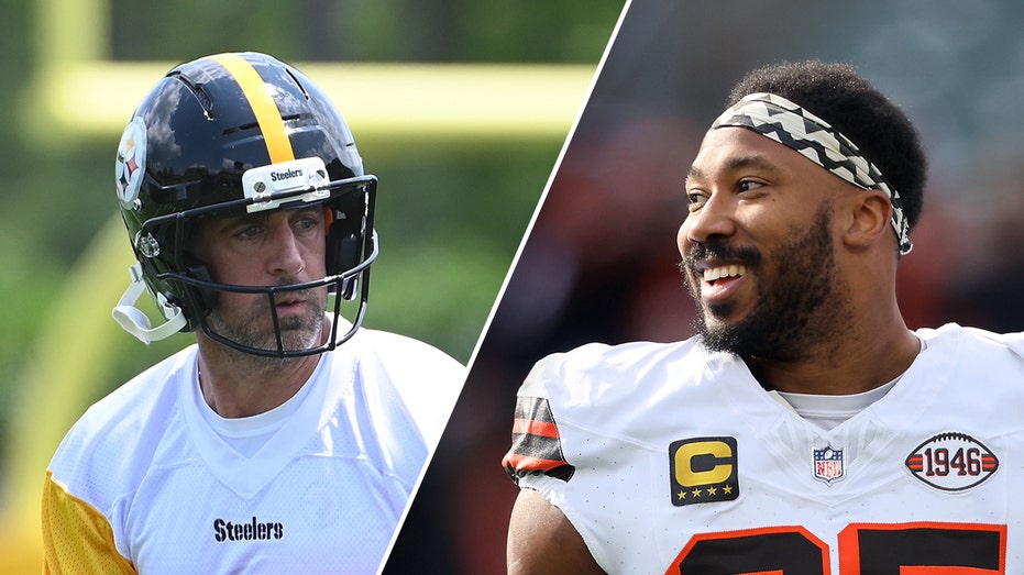 Myles Garrett vows to put Aaron Rodgers 'in the graveyard' after quarterback's move to Steelers