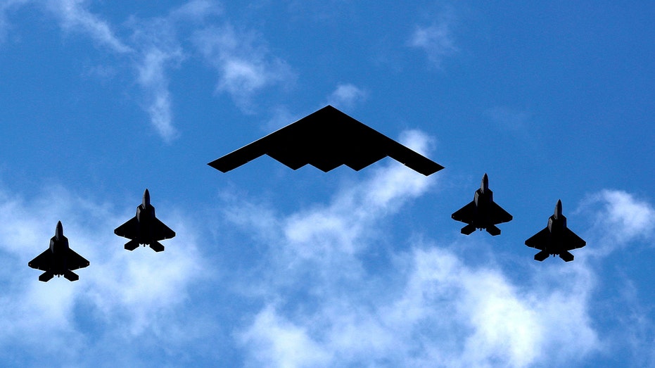 B-2 stealth bombers appear to be on the move hours before Trump expected at White House