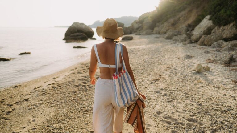 Beach bags that carry sunscreen, snacks and other summer essentials