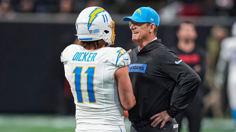 Chargers' Cameron Dicker says coach Jim Harbaugh 'loves you like your own parents'