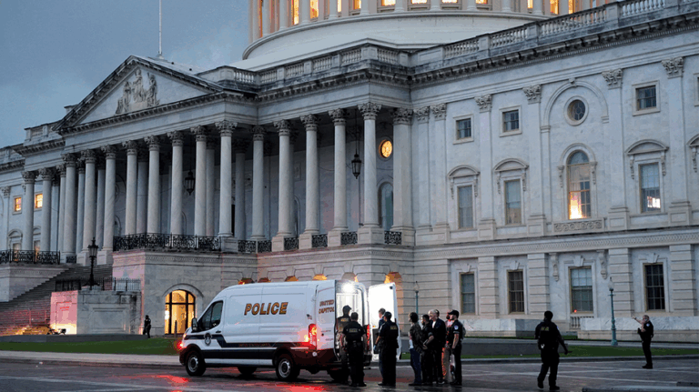 About 60 people arrested after veterans' anti-ICE demonstration in Washington, DC, police say