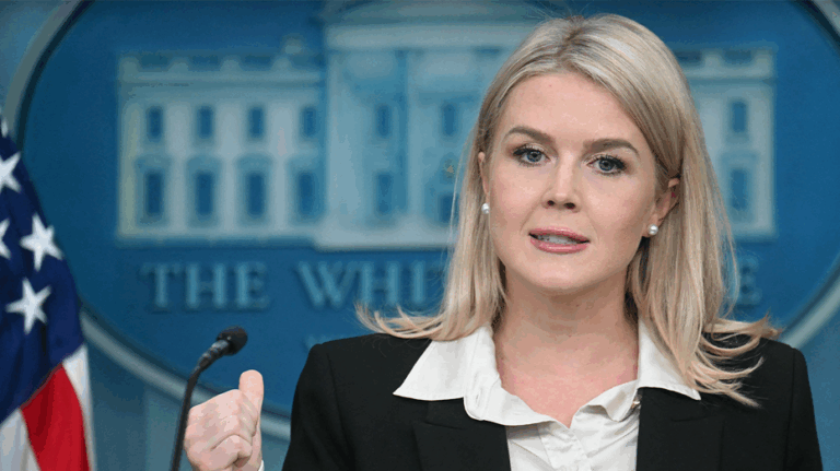 Karoline Leavitt rips Van Hollen, media for their portrayal of suspected human trafficker Kilmar Abrego Garcia