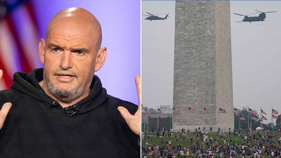 Sen. John Fetterman supports Trump's military parades, calls on Americans to celebrate regardless of politics