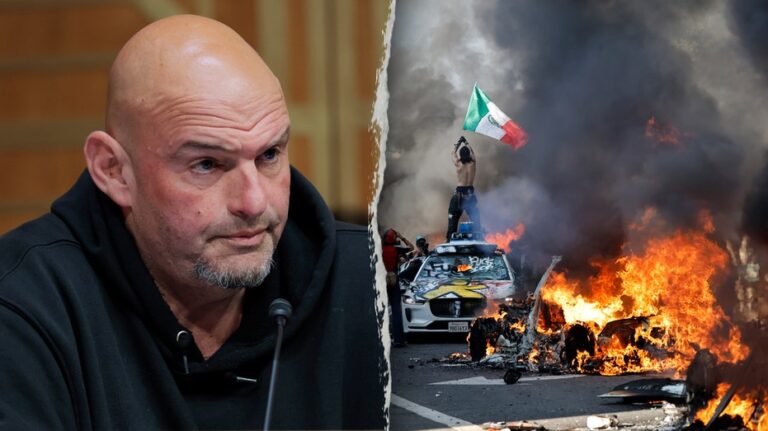 Fetterman emerges as Dems’ ‘voice of reason’ as LA burns, conservatives say