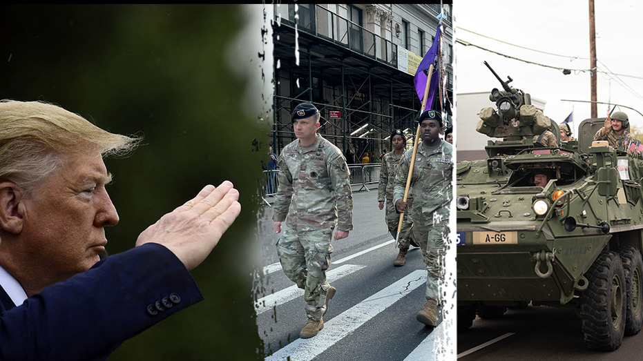 Trump warns any potential protestors at his military parade will be ‘met with very big force’