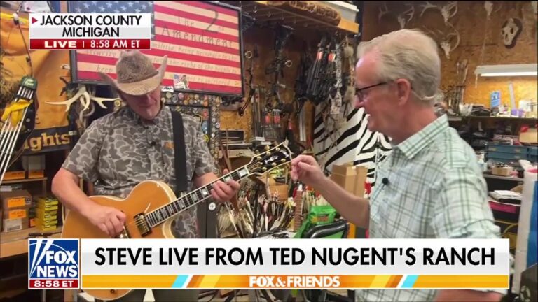 Ted Nugent chats with Steve Doocy about hunting, sobriety and music