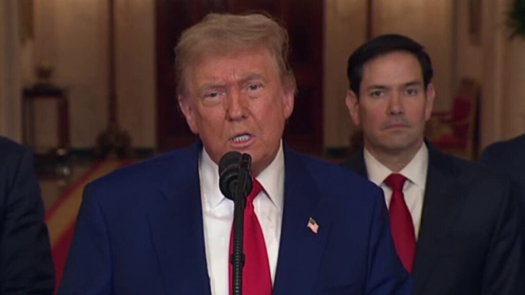 President Donald Trump: The strikes were a spectacular military success