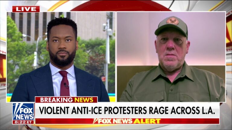 Tom Homan responds to Gavin Newsom's 'dare' to arrest him: 'No one's above the law'