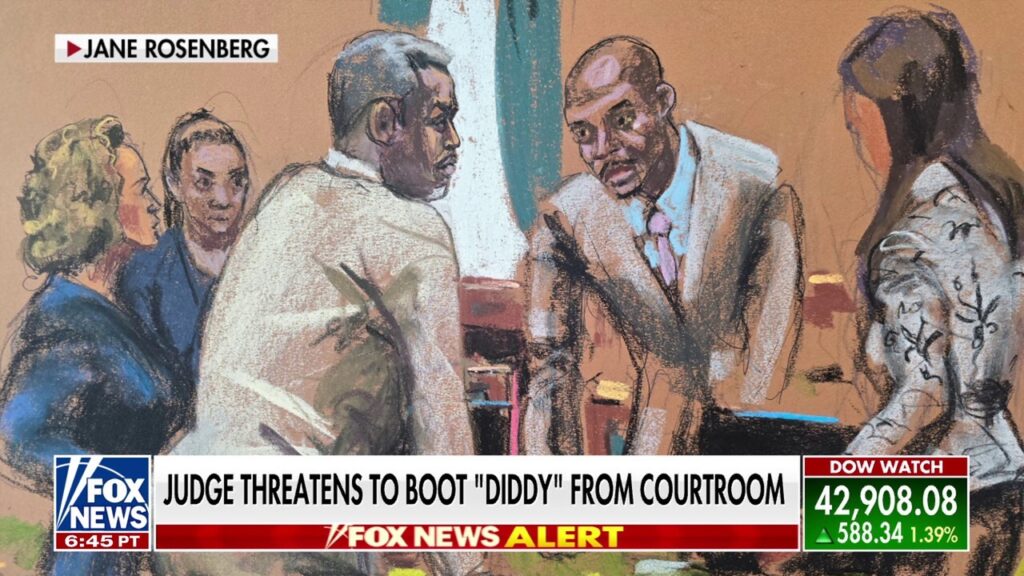 Judge threatens to ban 'Diddy' from court over 'unacceptable' behavior