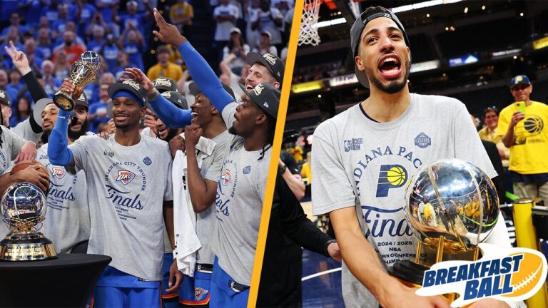 Adam Silver weighs in on Thunder-Pacers Finals and the impact of small markets on the NBA | Breakfast Ball