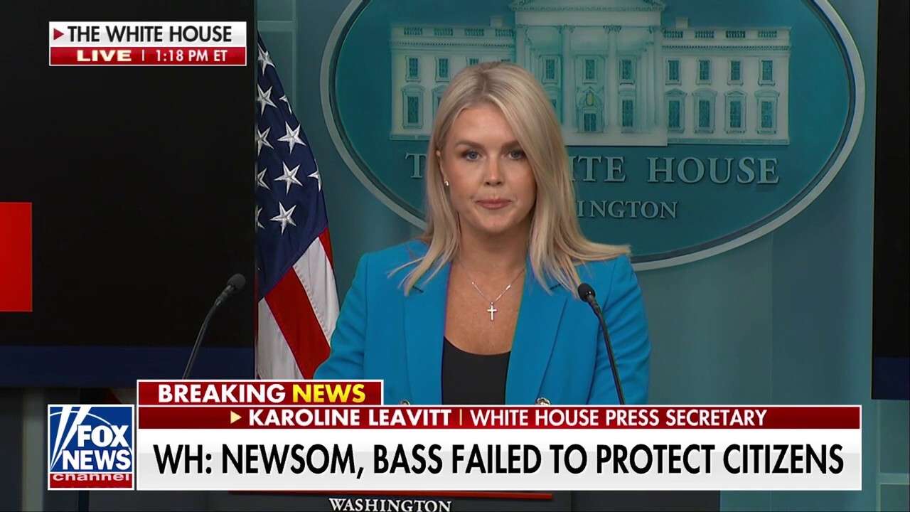 Karoline Leavitt: The Trump administration embraces the sacred responsibility to preserve law and order